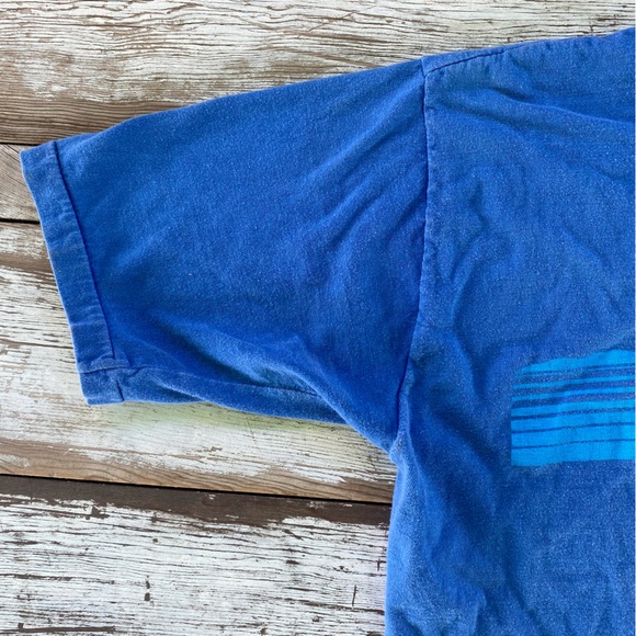 Vintage 80’s blue tourist t-shirt, San Diego and sailboats, size medium - Picture 10 of 10